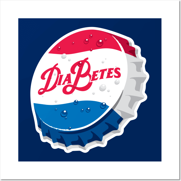 Vintage Pepsi Diabetes Wall Art by SaltyCult